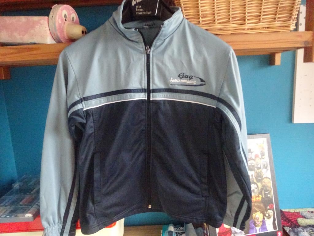 Veste de training 152 pour garçon très bon état, Enlèvement ou Envoi, Utilisé, Garçon, Pull ou Veste