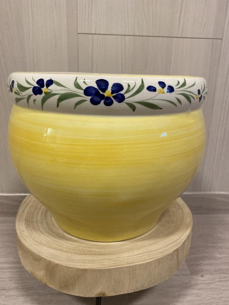 retro bloempot, Ophalen, Overige materialen, Rond, Binnen