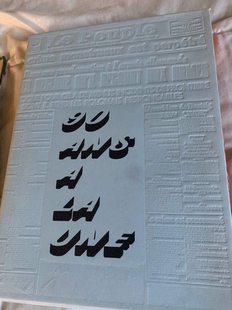 90 jaar op de cover, Ophalen of Verzenden, Nieuw, Overige onderwerpen, Collectif