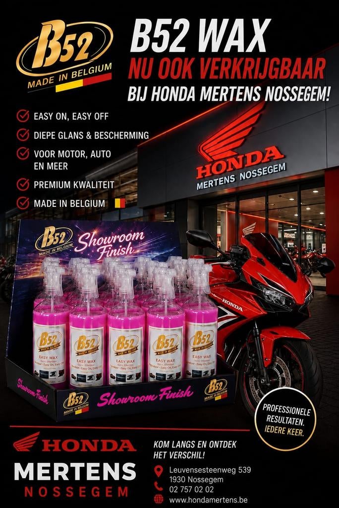 ️de befaamde B52 Wax️, Motoren, Ophalen of Verzenden