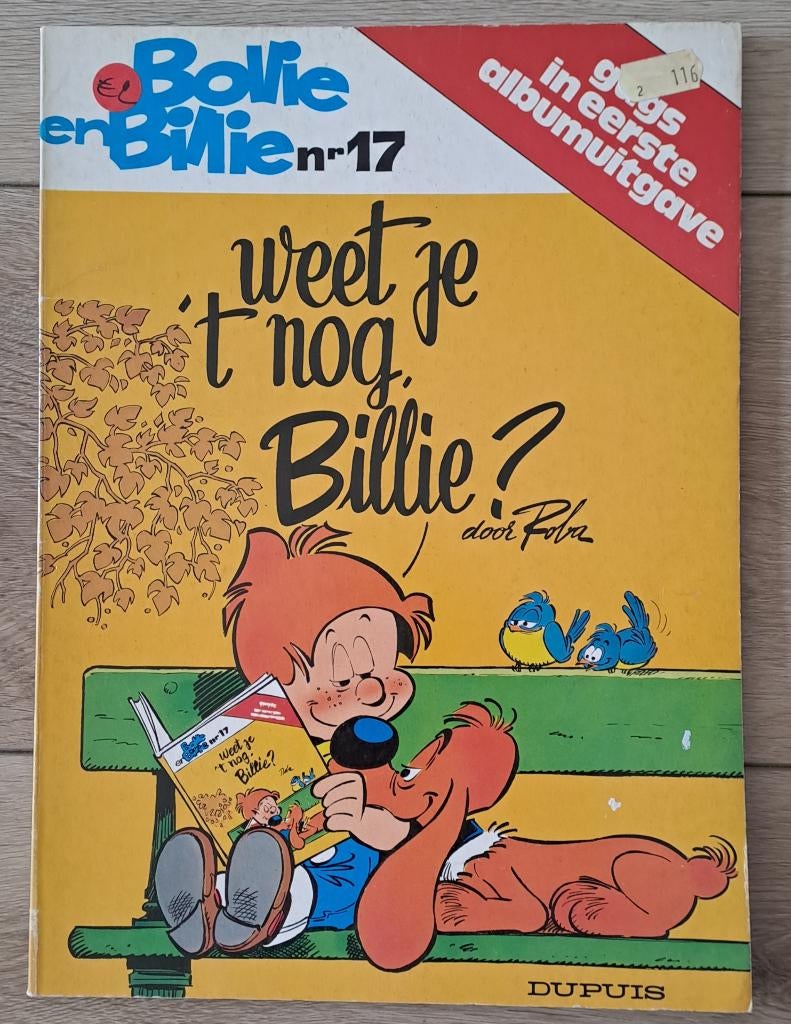 17 - Bollie en Billie - Weet je 't nog Billie?, Gelezen, Eén stripboek, Ophalen of Verzenden, Jean ROBA