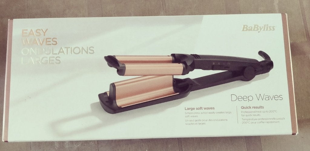 stijltang babyliss deep waves W2447E, Ophalen, Nieuw, Krultang of Stijltang