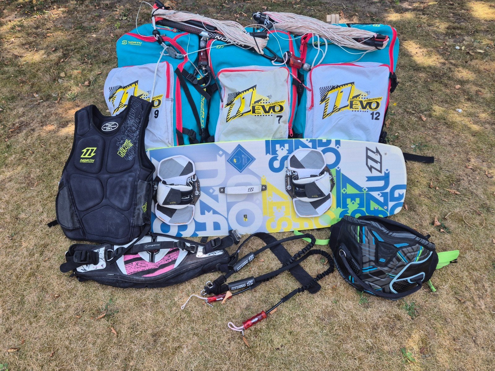 North kiteset (idealer voor de startende kiter), Sports nautiques & Bateaux, Kitesurf, Enlèvement, Planche de kite