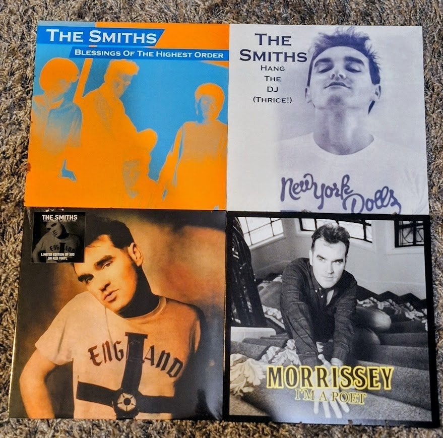Lot van 4 LP's The Smiths / Morrissey in absolute nieuwstaat, Ophalen, LP, Zo goed als nieuw, 12 inch