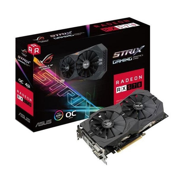 ASUS RX570 4 GB, Ophalen of Verzenden, Gebruikt