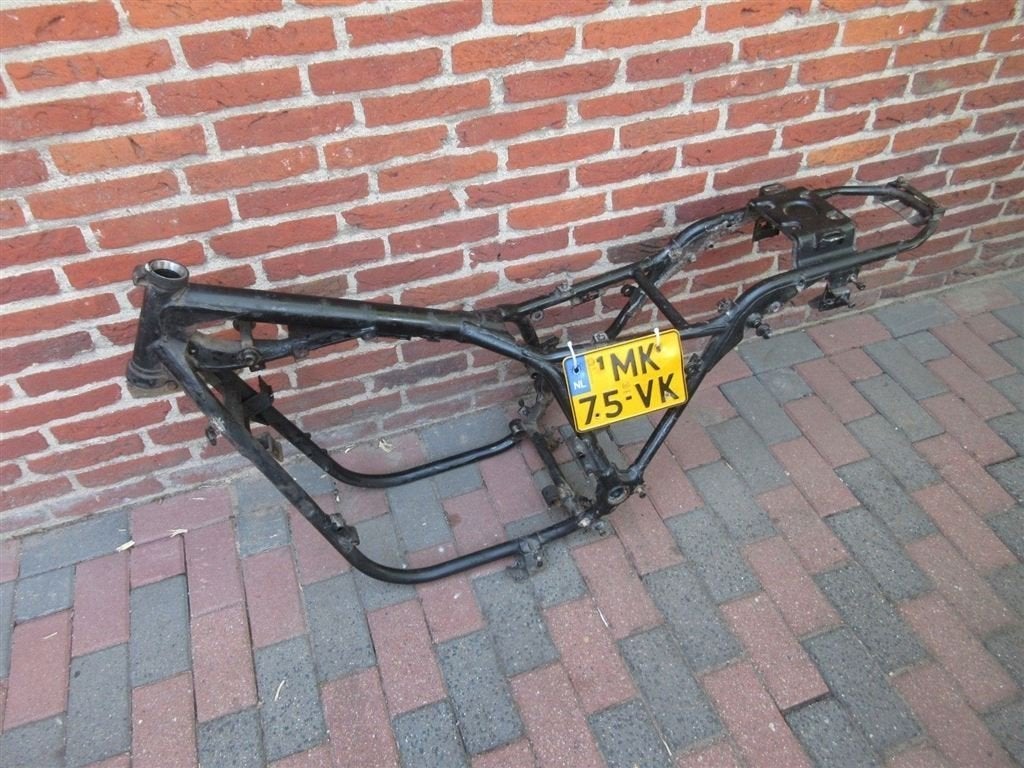Kawasaki GT550 frame compleet NL kenteken GT 550 kader KZ550, Enlèvement ou Envoi, Utilisé