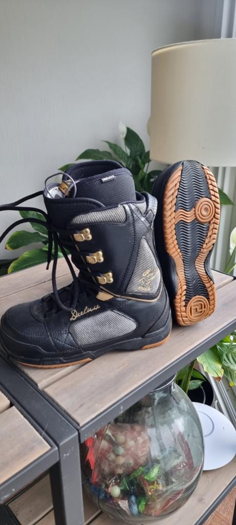 Snowboard boots Deeluxe Lara Shuffle goud afgewerkt, Ophalen of Verzenden