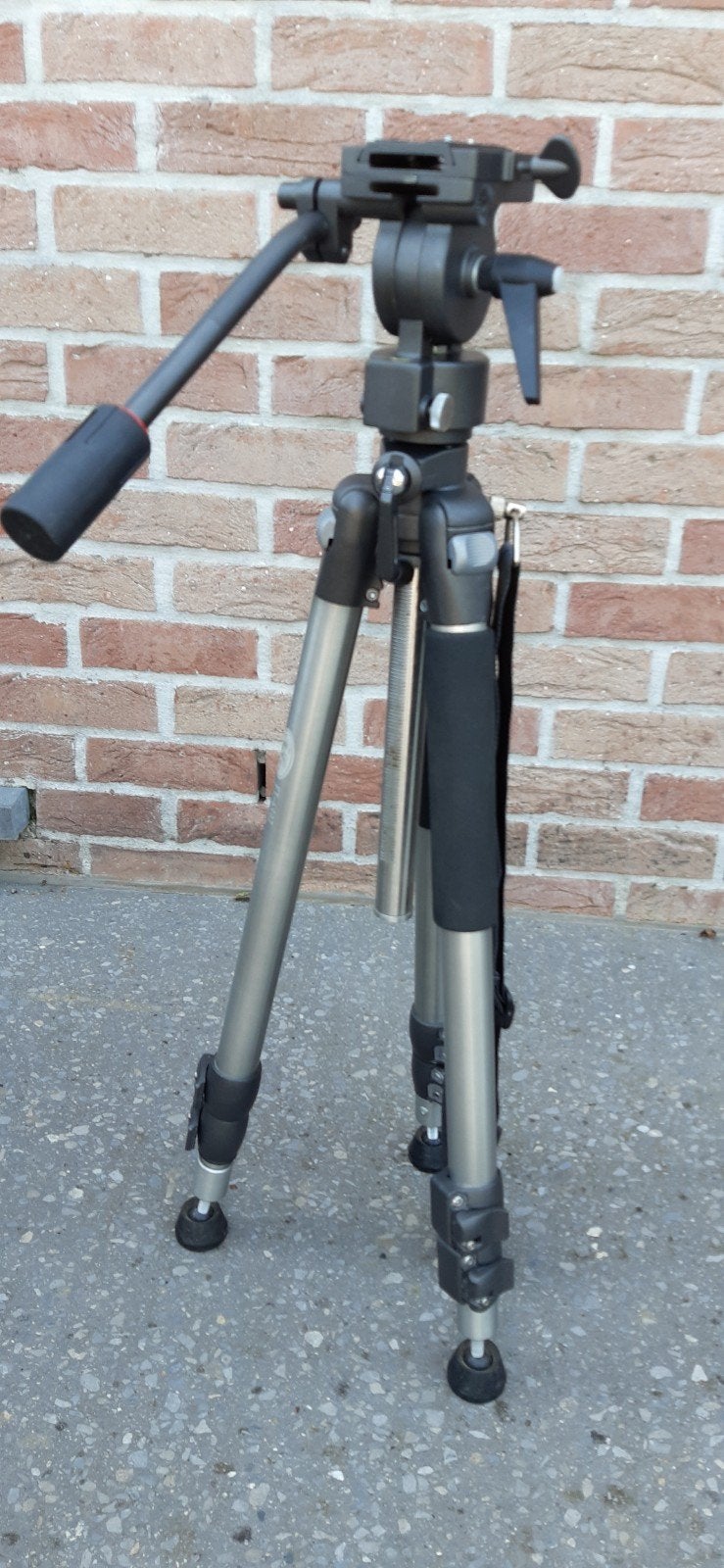 Statief fotostatief Fancier FT 6902 Fluid 2D Head + koffer, Audio, Tv en Foto, Fotografie | Statieven en Balhoofden, Ophalen, Zo goed als nieuw