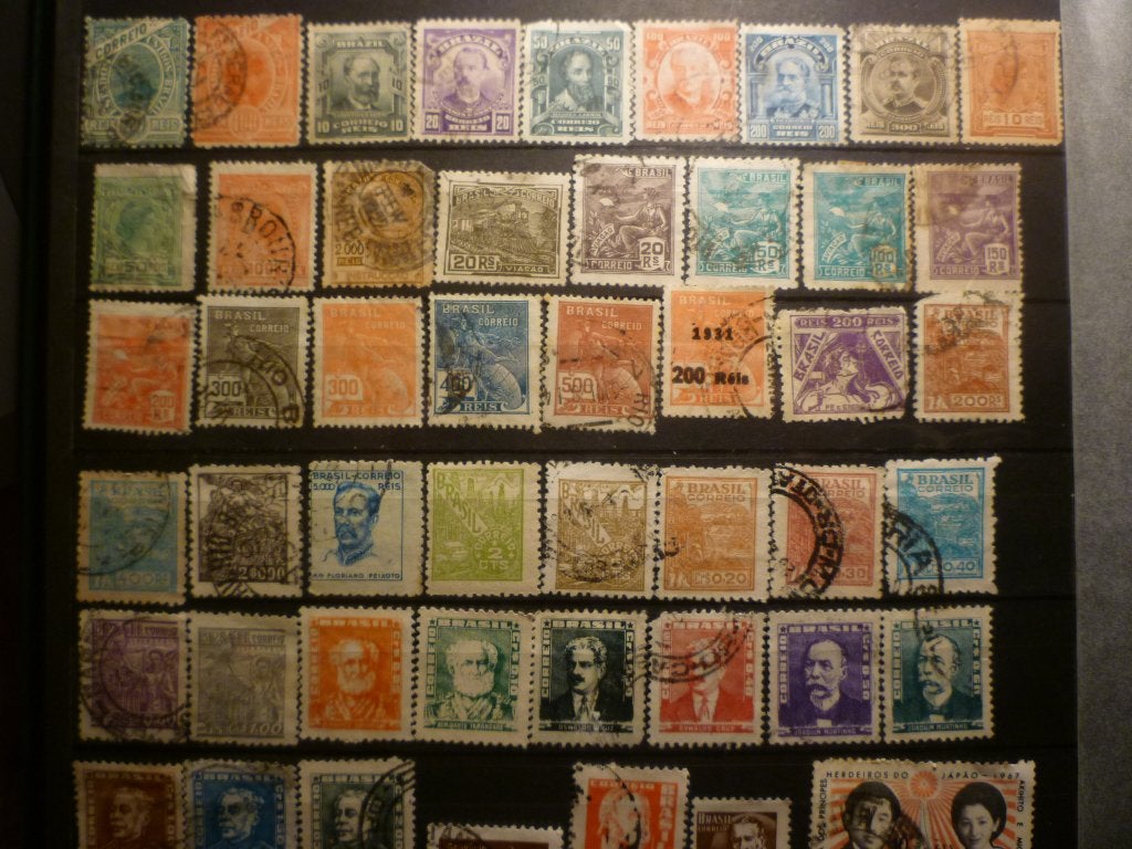 Lot Brazilië/Brésil  (60 Ex) Gestempeld/Oblitéré, Verzenden