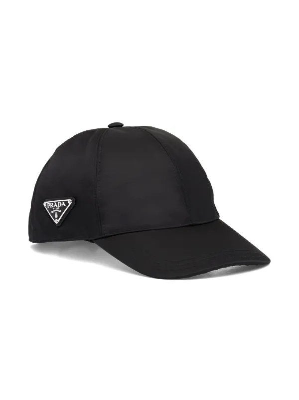 PRADA TENNIS PET BLACK, Ophalen, Zo goed als nieuw, Pet