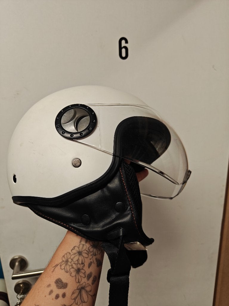 Helm scooter, Fietsen en Brommers, Ophalen, Gebruikt, Medium, VITO