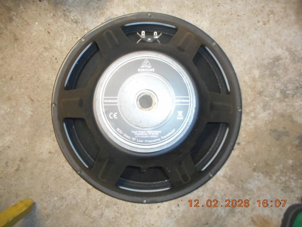 basluidspreker, Audio, Tv en Foto, Luidsprekerboxen, Gebruikt, Subwoofer, 120 watt of meer, Ophalen