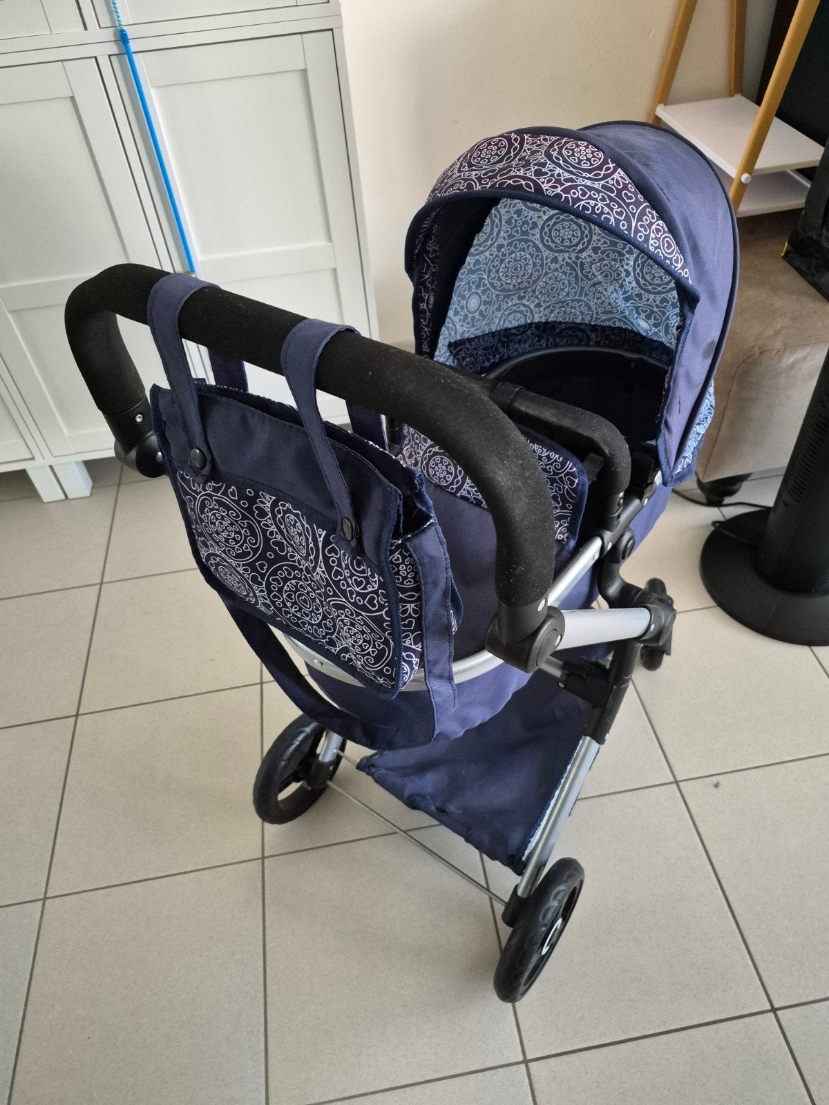 Poppenwagen, Ophalen, Gebruikt, Babypop
