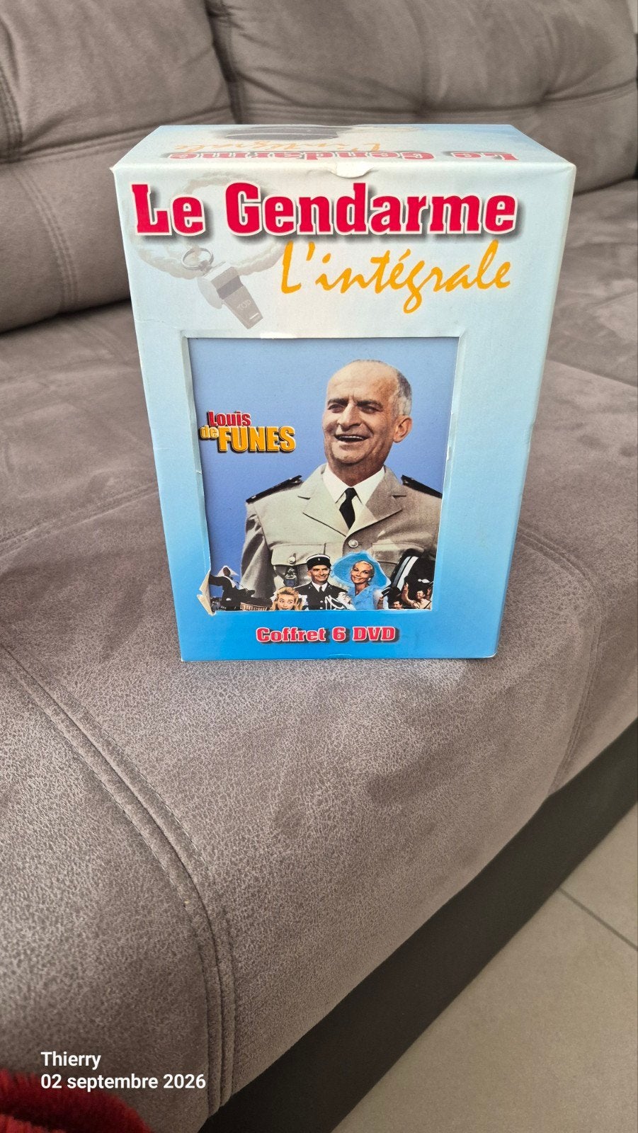coffret de 6 dvd, Enlèvement