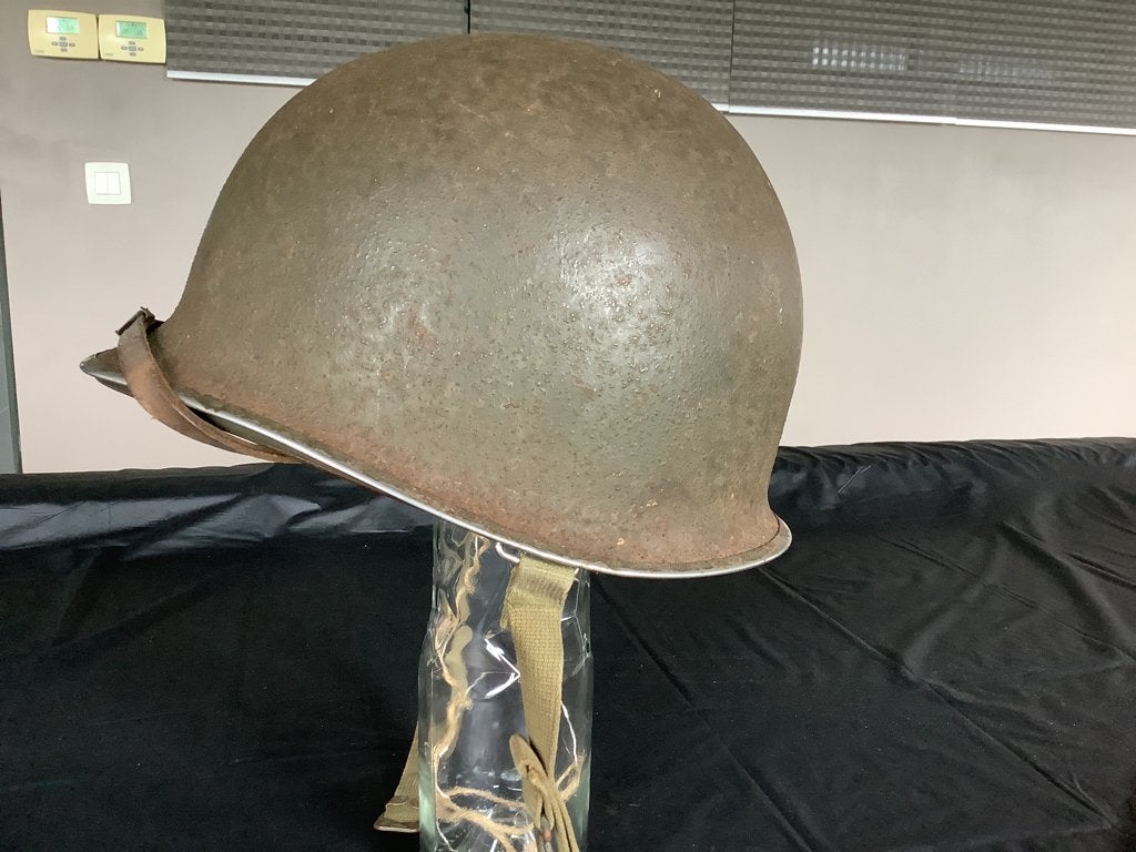 Casque US trois Ponts ww2 terrain, Collections, Enlèvement