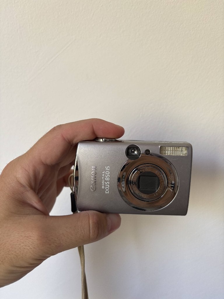 Canon Ixus 850IS rétro, TV, Hi-fi & Vidéo, Batterie, Enlèvement ou Envoi, Stabilisation d'image, Canon
