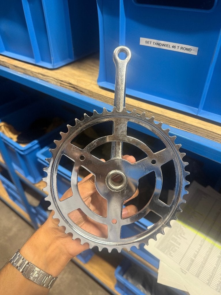 Crankset 46t 170 - Grote voorraad, Crankstel of Pedalen, Kinderfiets, Ophalen of Verzenden, Nieuw