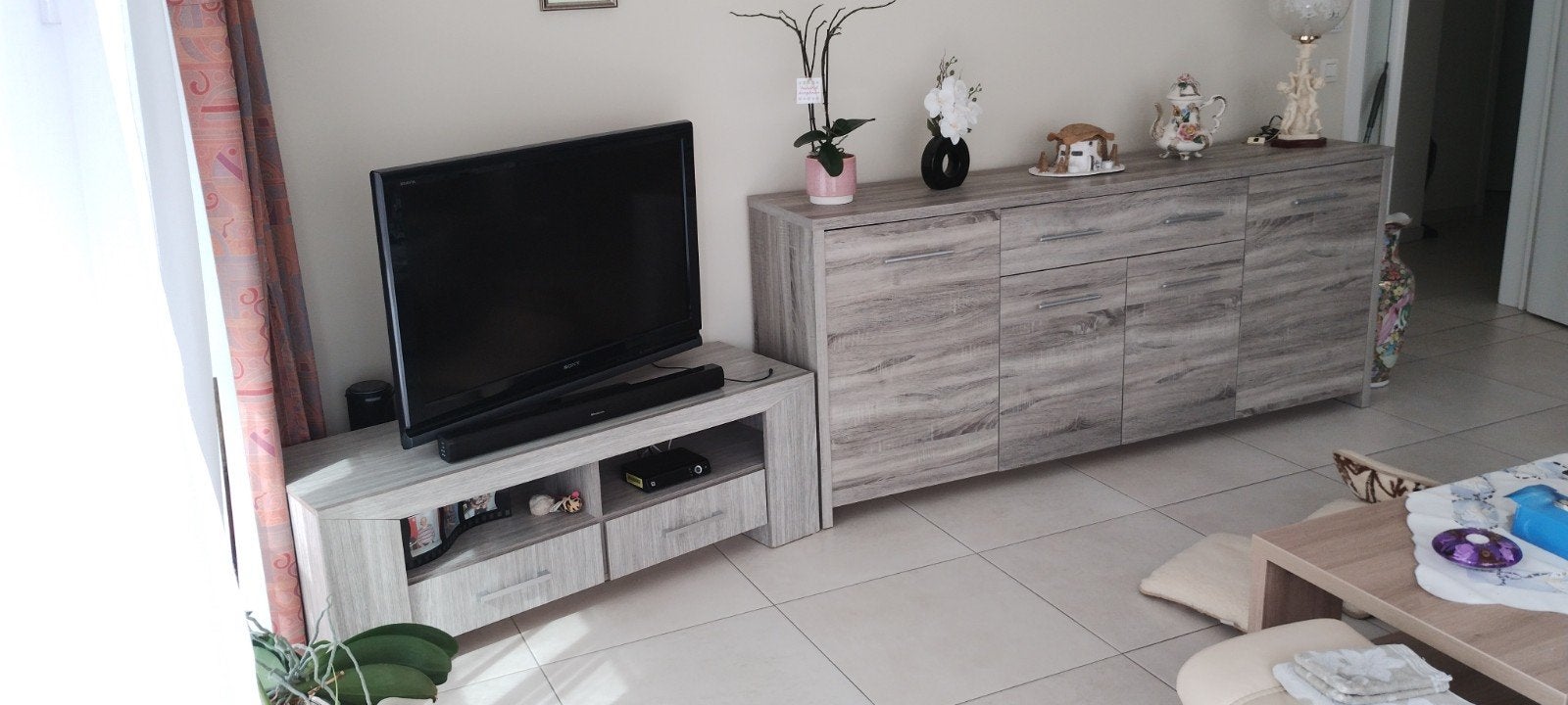 tv  en goede staat weg overleden, Maison & Meubles, Enlèvement