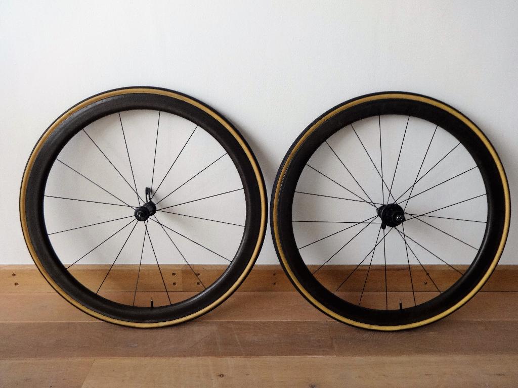 Giant SLR0 carbon wielen voor velgremmen, 42mm, Fietsen en Brommers, Ophalen, Zo goed als nieuw, Wiel, Giant