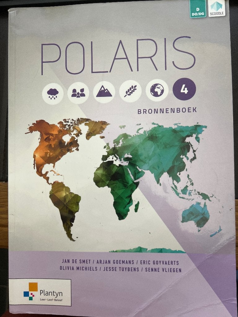 Polaris bronnenboek 4, Boeken, Schoolboeken, ASO, Plantyn, Aardrijkskunde, Ophalen