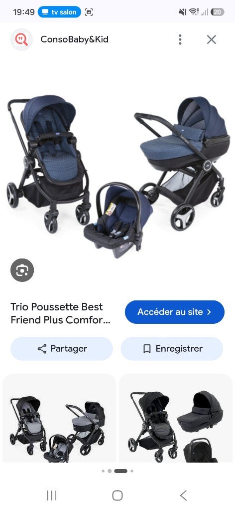 Poussette, Enlèvement, Utilisé