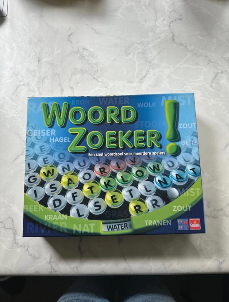 Goliath - Woord Zoeker, Hobby en Vrije tijd, Drie of vier spelers, Ophalen of Verzenden, Zo goed als nieuw