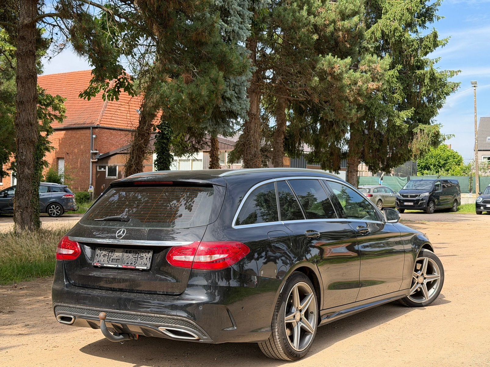 Mercedes C180 - AMG Pakket - Automaat - 2015 - Euro 6b, Auto's, Automaat, Euro 6, Bedrijf, Diesel