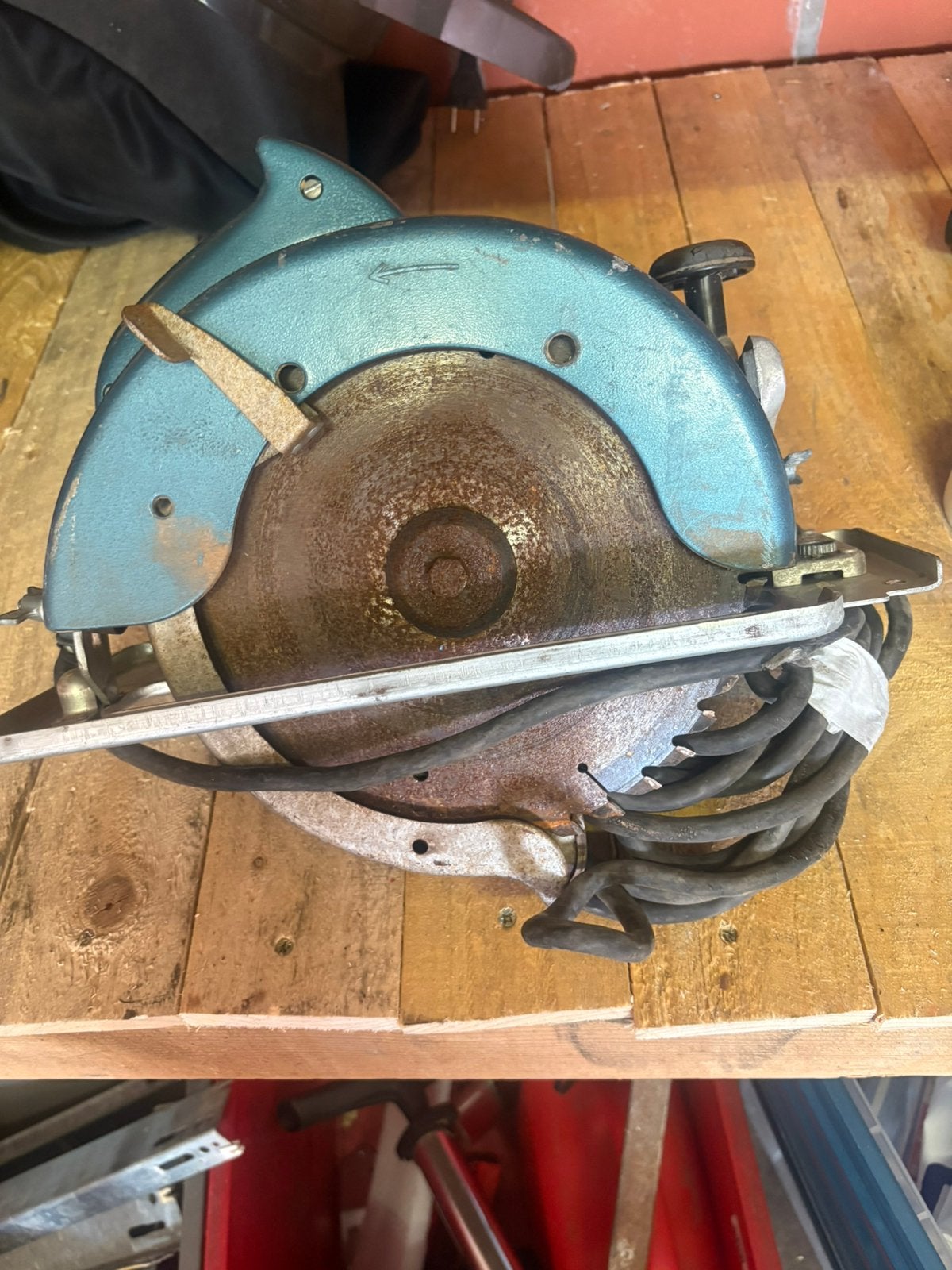 Cirkelzaag, Bricolage & Construction, Outillage | Scies mécaniques, Enlèvement, Comme neuf, Scie circulaire