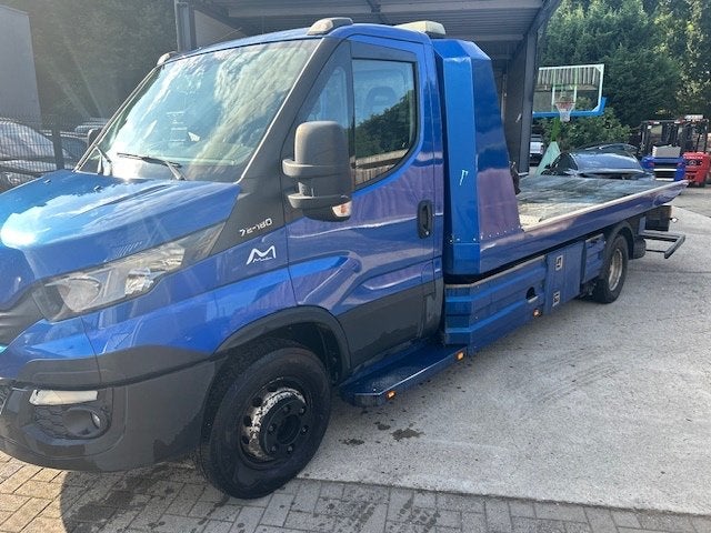 iveco daily 72-18 takelwagen, Auto's, Vrachtwagens, Euro 6, Iveco, Blauw, 2 deurs