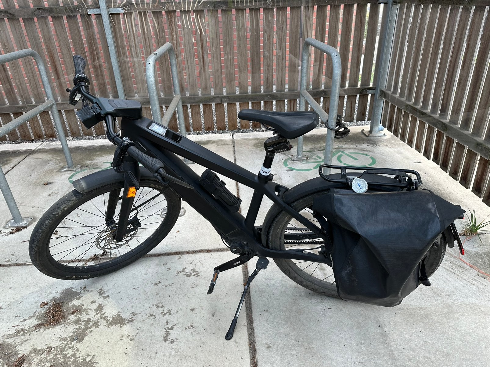 Speed Pedelec Stromer ST3 Pinion maat M, Moins de 47 cm, 50 km par batterie ou plus, Enlèvement, Utilisé