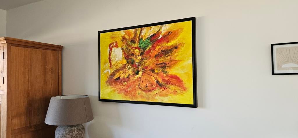 Canvas schilderij 105x75cm, Ophalen