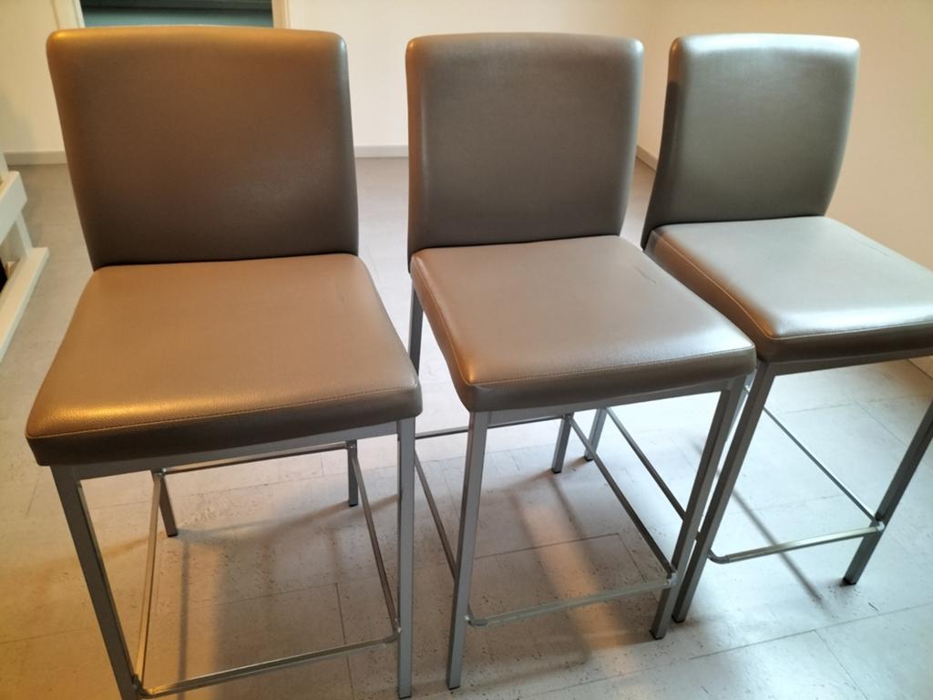 3 stoelen zit hoogte 65cm, Huis en Inrichting, Barkrukken, Ophalen