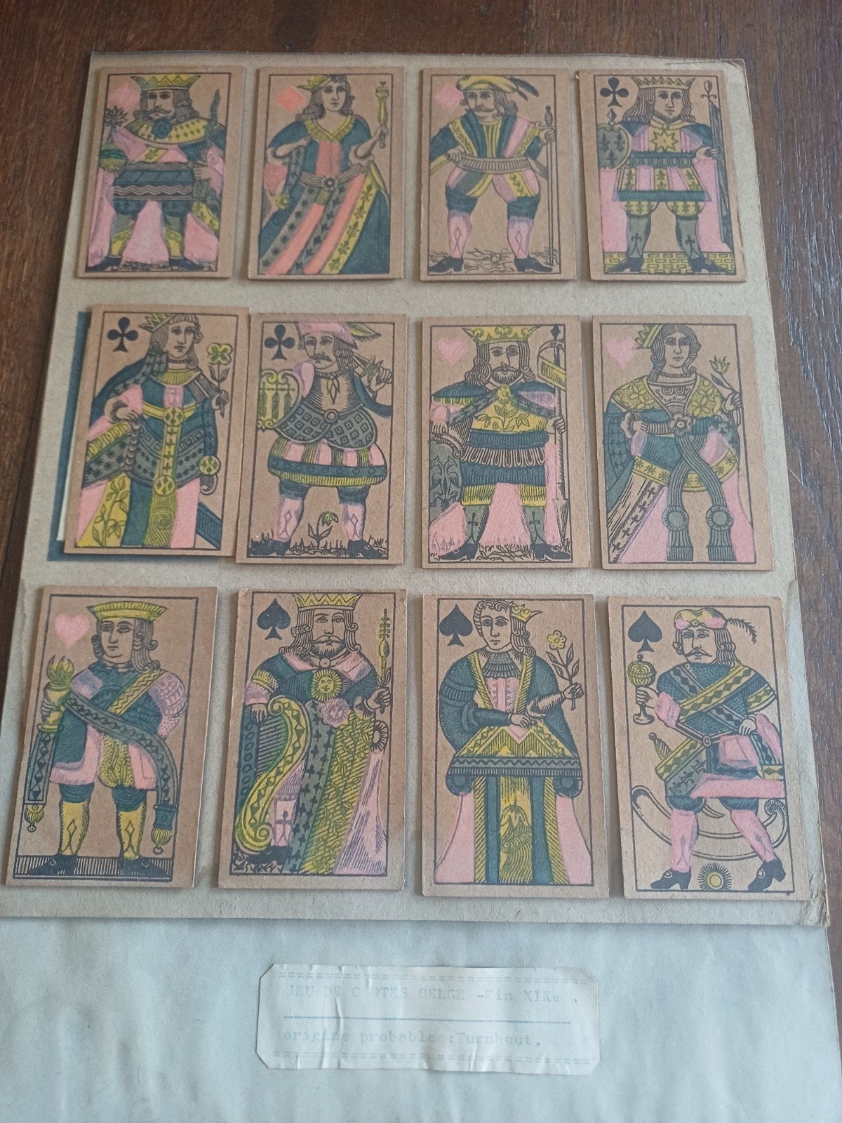 oude speelkaarten Turnhout einde 19de e, Verzamelen, Speelkaarten, Jokers en Kwartetten, Ophalen of Verzenden, Speelkaart(en)