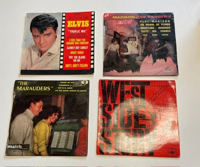 lot de 45 tours, Pressage original, Enlèvement ou Envoi, 7 inch, Utilisé