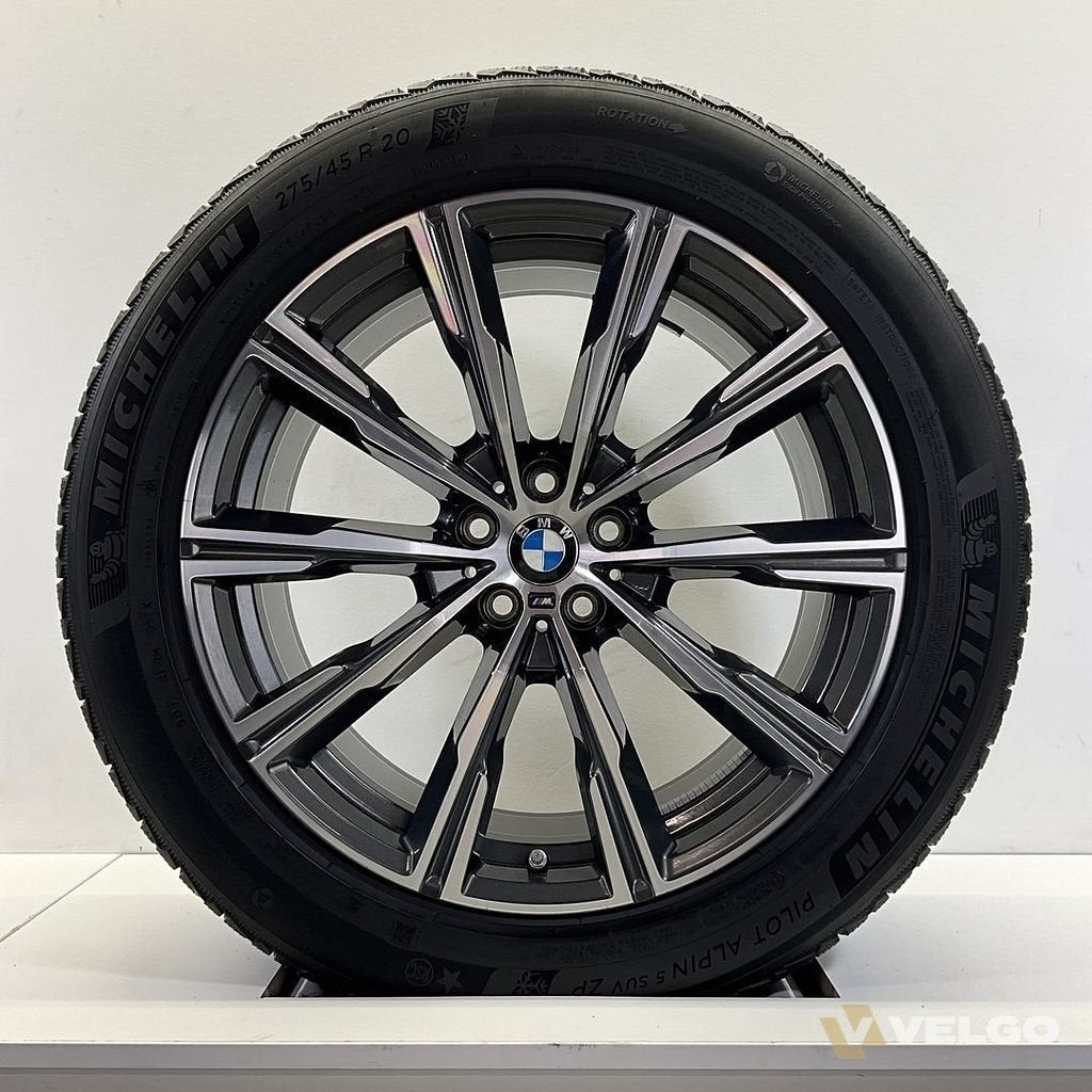 BMW X5 G05 EN X6 G06 SET VELGEN + WINTERBANDEN 20 INCH ORIG., Pneus et Jantes, Pneus hiver, Véhicule de tourisme, 275 mm