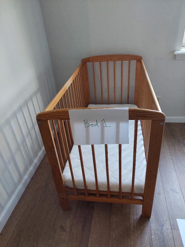 Ledikant met passende matras (set 1), Gebruikt, Minder dan 140 cm, Minder dan 70 cm, Ophalen
