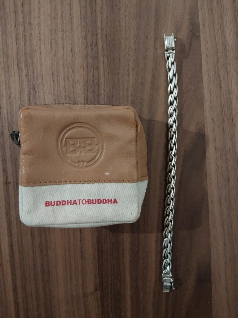 Buddha to Buddha silveren armband met hoesje, Enlèvement ou Envoi