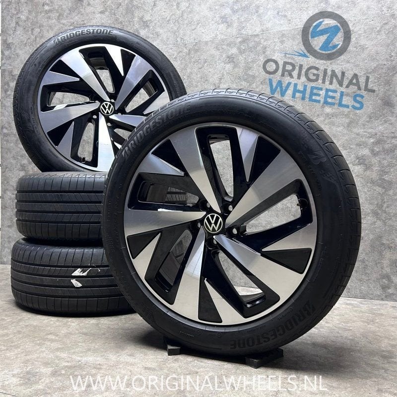 20 inch originele Drammen velgen + zomerbanden VW ID.4, Gebruikt, -, -, Banden en Velgen
