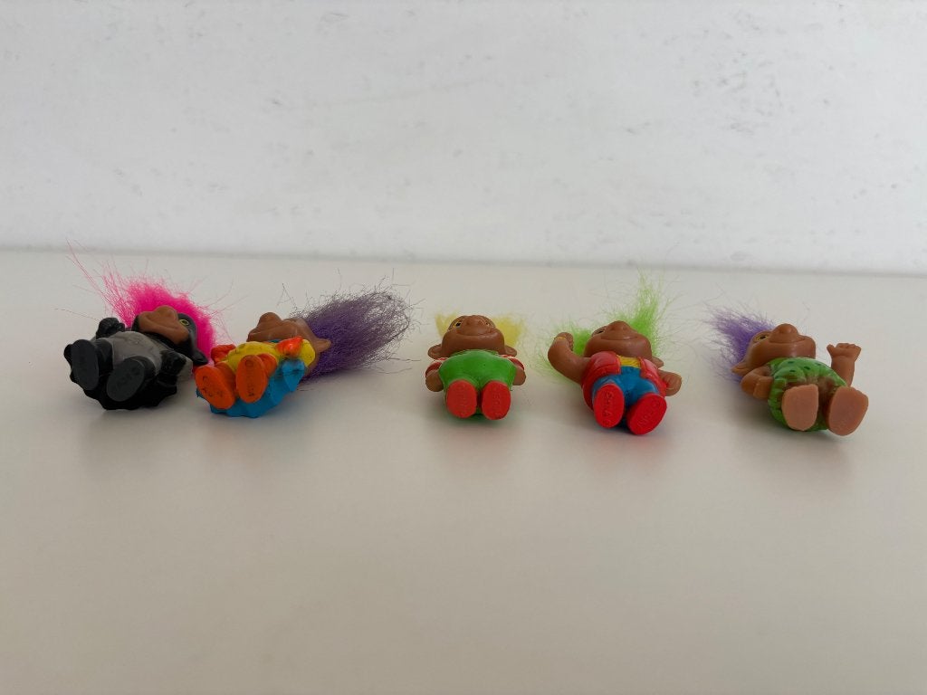 Set van 5 vintage Soma mini trolletjes (jaren 80-90), Ophalen of Verzenden, Zo goed als nieuw