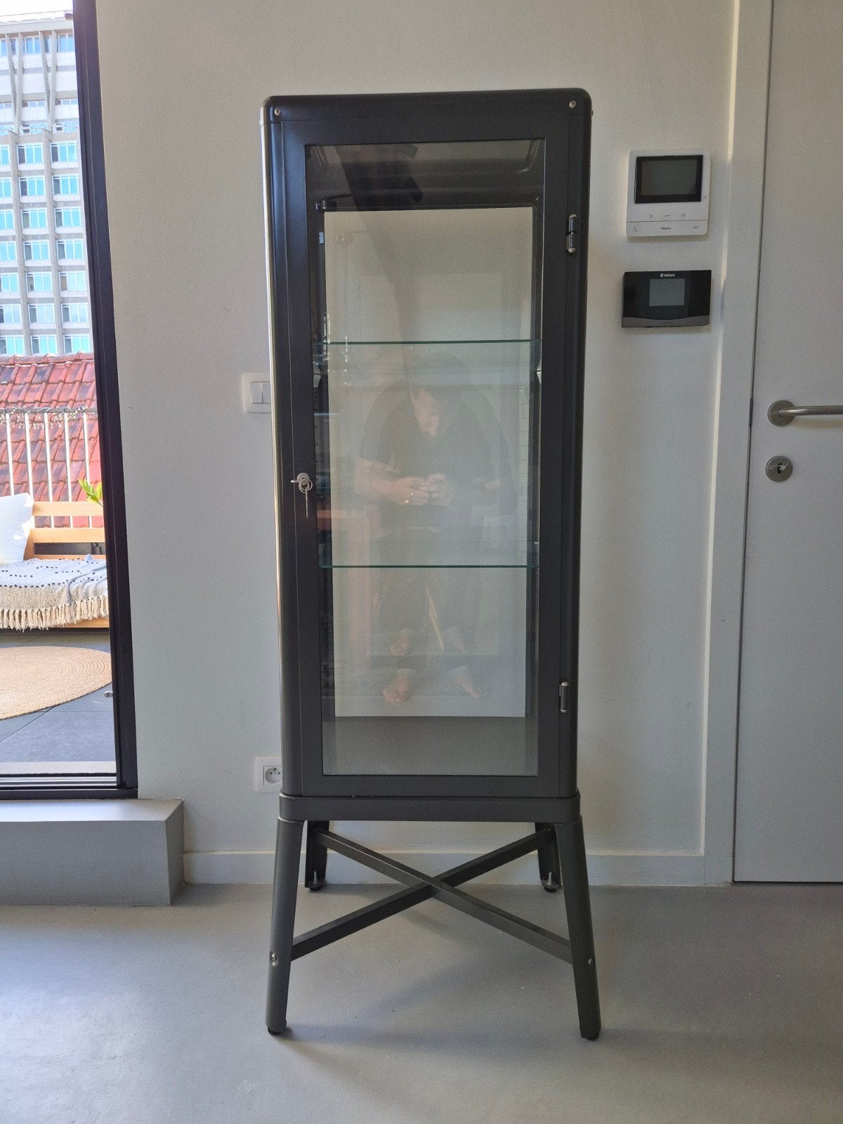 Vitrine Ikea FABRIKÖR, Maison & Meubles, Enlèvement