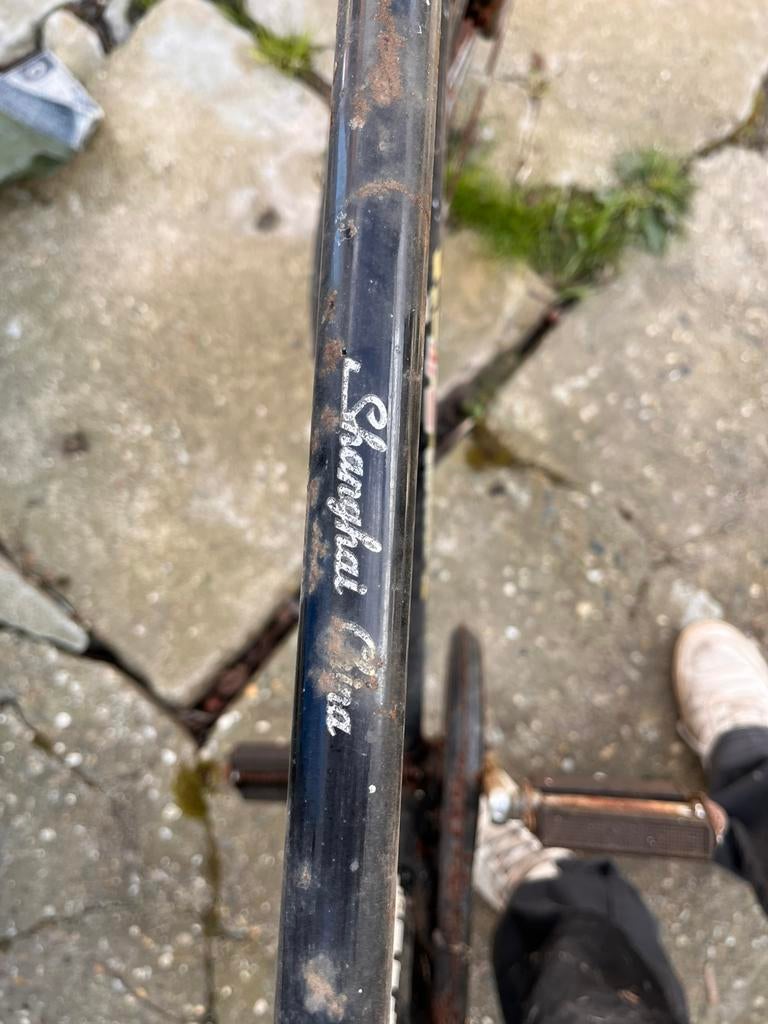 Heren fiets, Ophalen