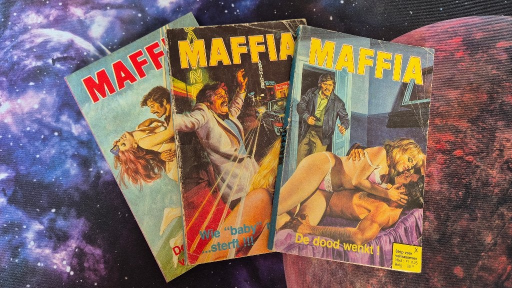 Maffia :  Horror/Erotische pockets uitgeverij Schorpioen, Boeken, Stripverhalen, Ophalen of Verzenden