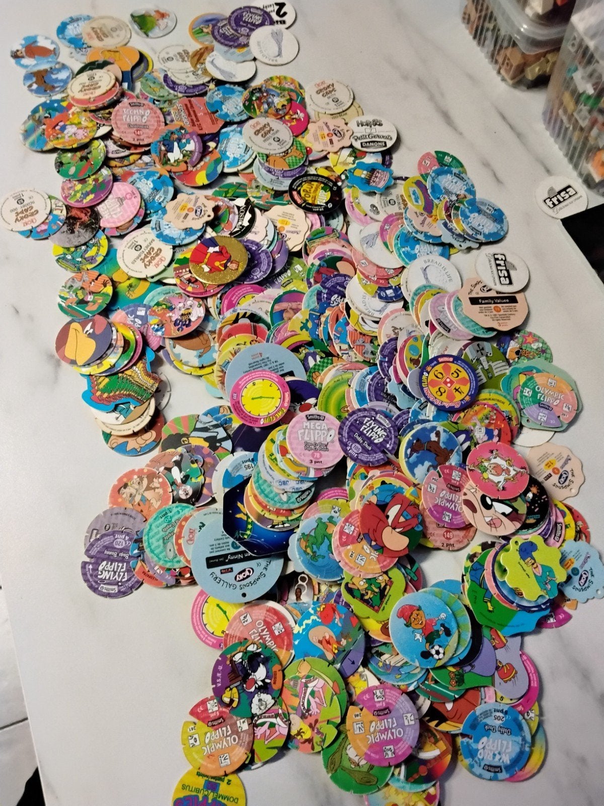 Flippo's lot 700 stuks, Enlèvement ou Envoi