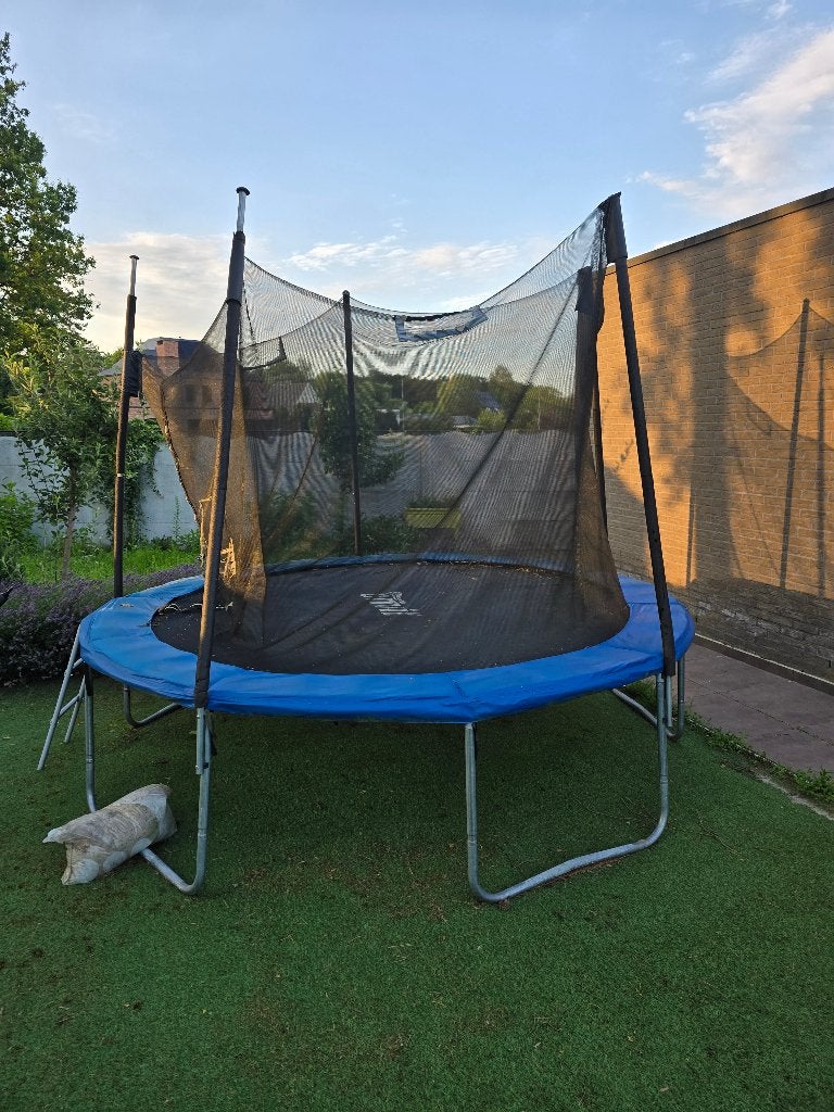 Trampoline, Kinderen en Baby's, Speelgoed | Buiten | Trampolines, Gebruikt, Ophalen