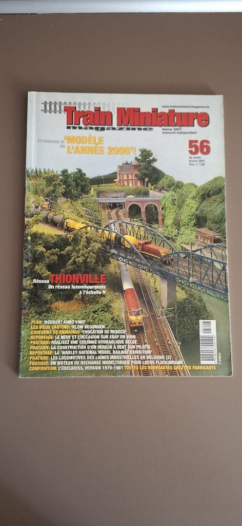 TMM Train miniature magazine n56, Enlèvement ou Envoi, Comme neuf, Livre, Revue ou Catalogue, Autres marques