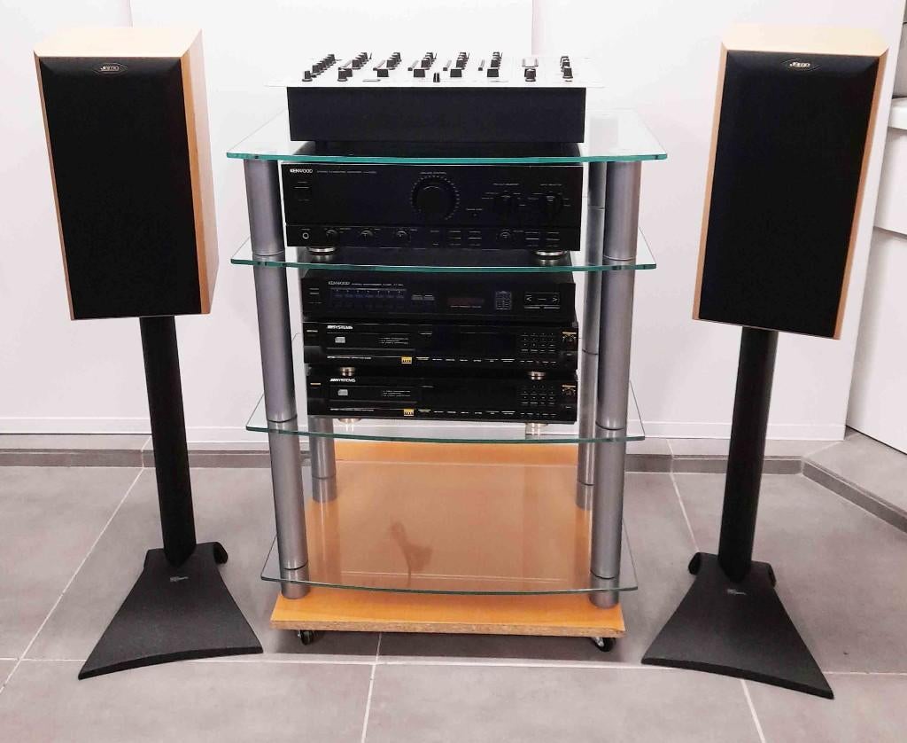 Stereo set DJ set alles apart te koop/beluisteren prachtig, Ophalen of Verzenden, Zo goed als nieuw