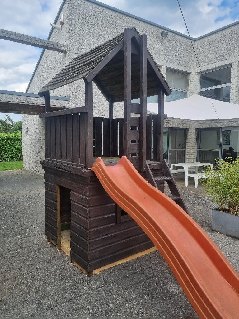 Speelhuisje, Enfants & Bébés, Enlèvement, Comme neuf, Bois