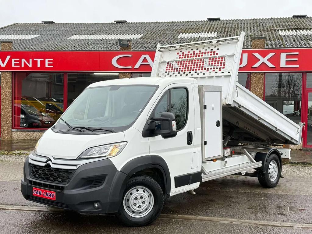 Citroën Jumper L3H2 PLATEAU BASCULANT ELECTRIQUE 3PLACES, Autos, Camionnettes & Utilitaires, Entreprise, Achat, ABS, Air conditionné