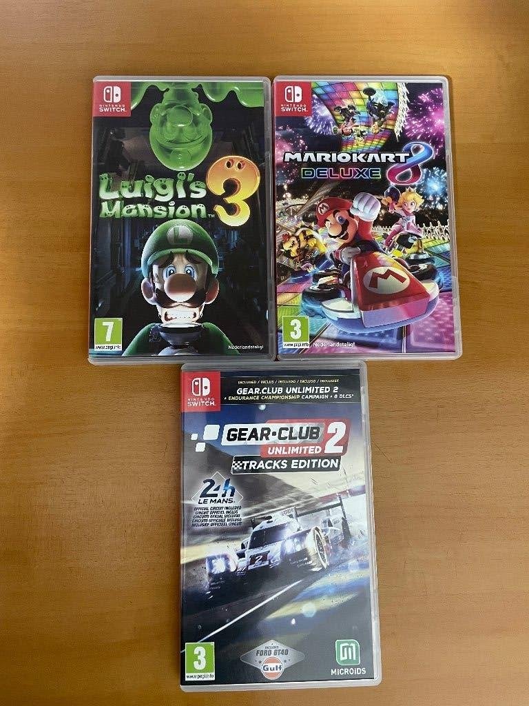 Nintendo Switch jeux, Consoles de jeu & Jeux vidéo, Enlèvement, Comme neuf