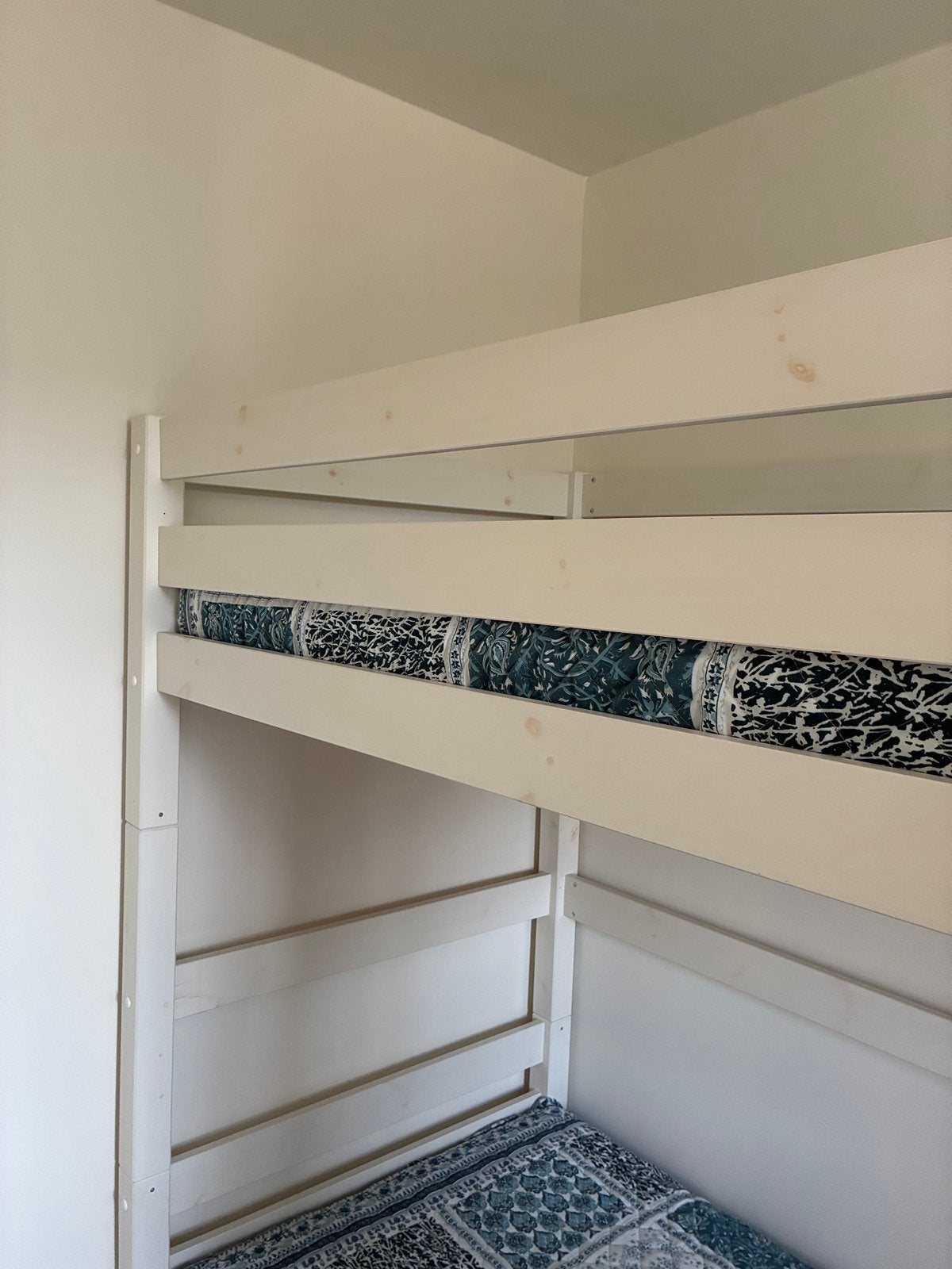 Lit superposé blanc, Maison & Meubles, 100 cm, 210 cm, Une personne, 180 à 200 cm